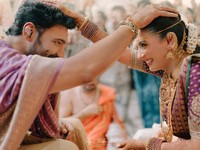 Bellamkonda Sai Sreenivas and Kavya Marriage Photos